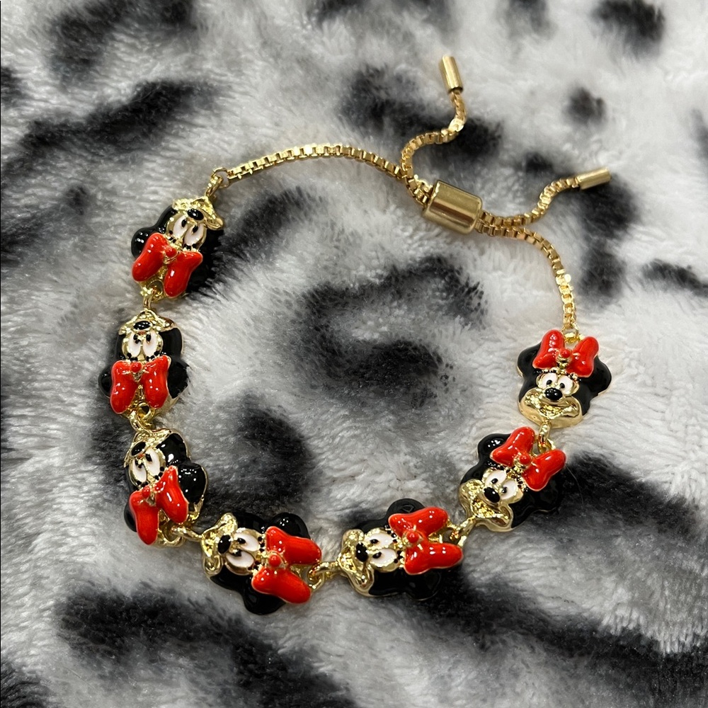 NEW! BaubleBar Disney Minnie Mouse Repeating Bracelet - Picture 5 of 6